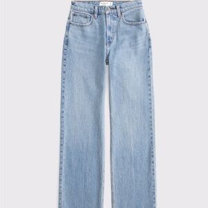 Curve Love Medium Wash Straight Leg Jeans